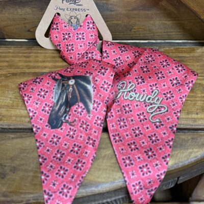 Fringe Scarves Pony Express Twilly-Red