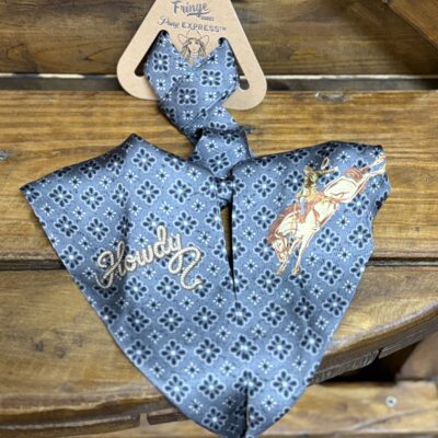 Fringe Scarves Pony Express Twilly-Charcoal