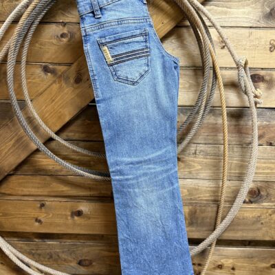 Boys Cinch Relaxed Fit Jeans W/ArenaFlex-Medium Wash