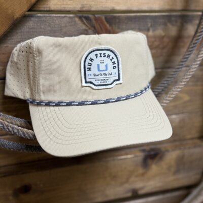 Huk Fishing Patch Performance Cap-Tan