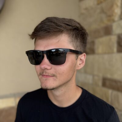 BEX Rocket Lite Polarized Sunglasses-Blk/Grey