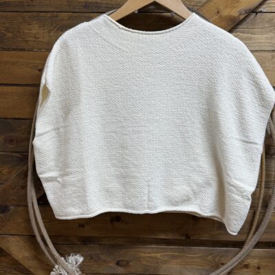 Womens Ee:some Cap Sleeve Top-Off White