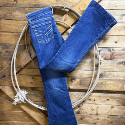 Girls Ariat Laney Stretch Fit Trouser Jean- Dark Wash