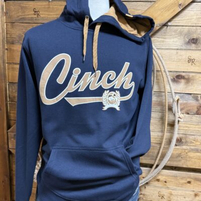 Mens Cinch Hoodie-Navy