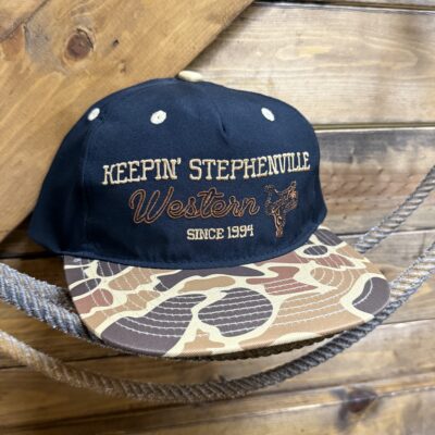 Keepin Stephenville Western Cap-Camo