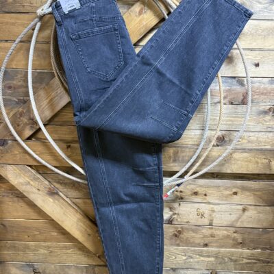 Womens Rock&Roll Barrel Jean-Black