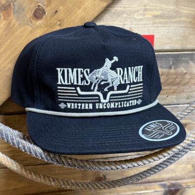 Kimes Ranch Asidero Cap-Black/Silver