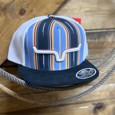 Kimes Ranch Smarty Cap-Blue Print
