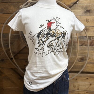 Womens Rodeo Quincy Howdy Go Lucky Tee
