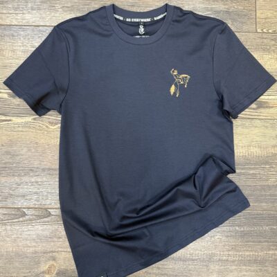 Mens Raised By Coyotes S/S Tee-Corndog Cowboy