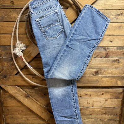 Mens Ariat M2 Beckett Boot Cut Jean-Medium Wash