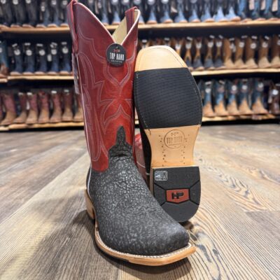 Horse Power Top Hand Grey Safari Elephant TK Toe Boot