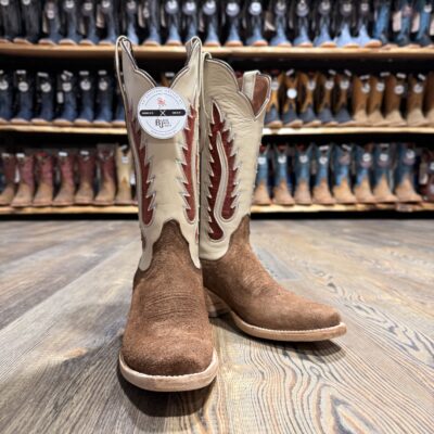 Black Jack Women's Brown Ranch Hand Rough-Out Boot
