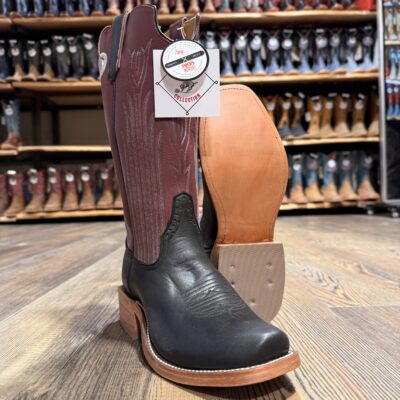 Rios of Mercedes Men's Black Waxy Kansas Boot