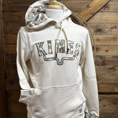 Mens Kimes Ranch Riddle Hoodie-Natural/ Camo