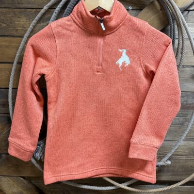 Girls Cruel Girls 1/4 Zip Pullover-Coral