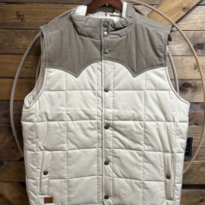Mens Kimes Ranch/Zach Top Heate Vest-Khaki