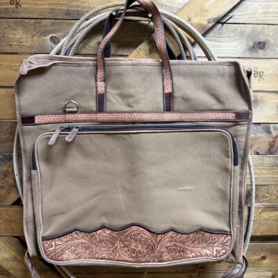 Challenger Garment Bag-Tan Canvas