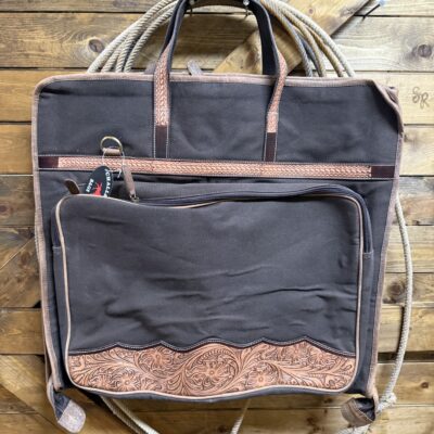 Challenger Garment Bag-Brown Canvas
