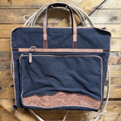 Challenger Garment Bag-Black Canvas