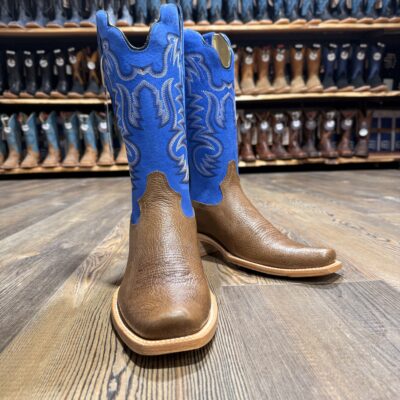 R Watson Men's Brown Cowhide Boots
